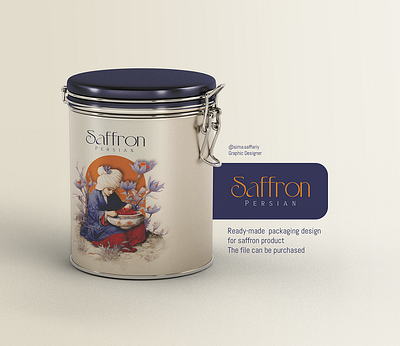 Ready-made packaging design for saffron product arabic design emirates graphic design iranian logo masqat oman packaging packaging design persian design persian package persian saffron qatar saffron saffron design saffron package saffron packaging sweden usa use