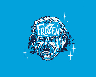 Let it Go apparel apparel design clean frozen hand drawn hire me hollywood horror movie illustration illustrator for hire jack linework movie shirt design the shining