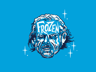 Let it Go apparel apparel design clean frozen hand drawn hire me hollywood horror movie illustration illustrator for hire jack linework movie shirt design the shining