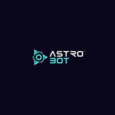 Logo Design - Astro Bot Logo 3d animation app app design appdesign brand branding design graphic graphic design illustration logo logo design logodesign logos motion graphics ui webdesign website design