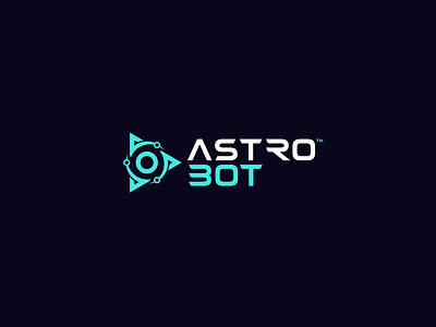 Logo Design - Astro Bot Logo 3d animation app app design appdesign brand branding design graphic graphic design illustration logo logo design logodesign logos motion graphics ui webdesign website design