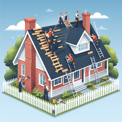 Roof Restorations Advertisement illustration roofrestoration