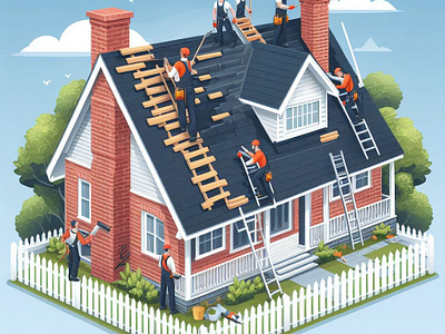 Roof Restorations Advertisement illustration roofrestoration