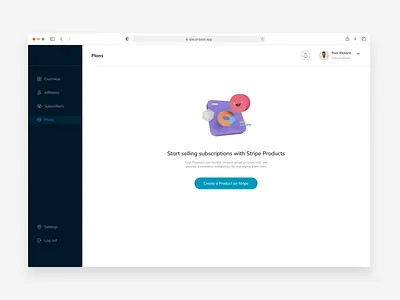 Discord Subscription Manager -Plans app design discord product design subscription ui uiux web apps web design