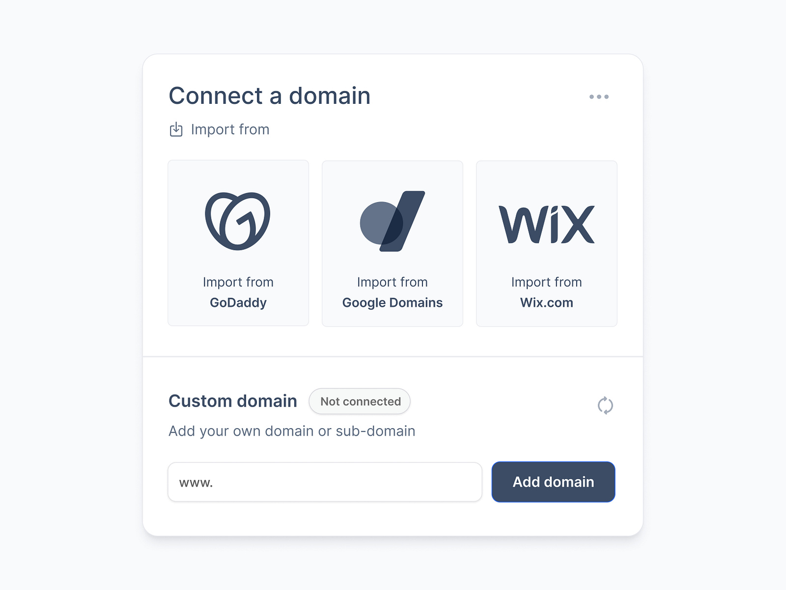 Add Domain Panel For Saas By Talha Kaya On Dribbble Add Domain Panel For Saas By Talha Kaya On Dribbble