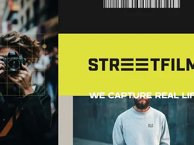 Streetfilm - Brand Design Project brand design brand identity branding business design graphic design logo logo design logotype modern photography visual identity