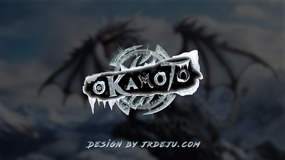 LOGO METIN2 OKAMOTO after effects logo animation design desing graphic design illustration logo metin2