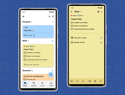 Planndu’s New Duration Feature android app app design design planner productivity schedule task management to do list ui ux