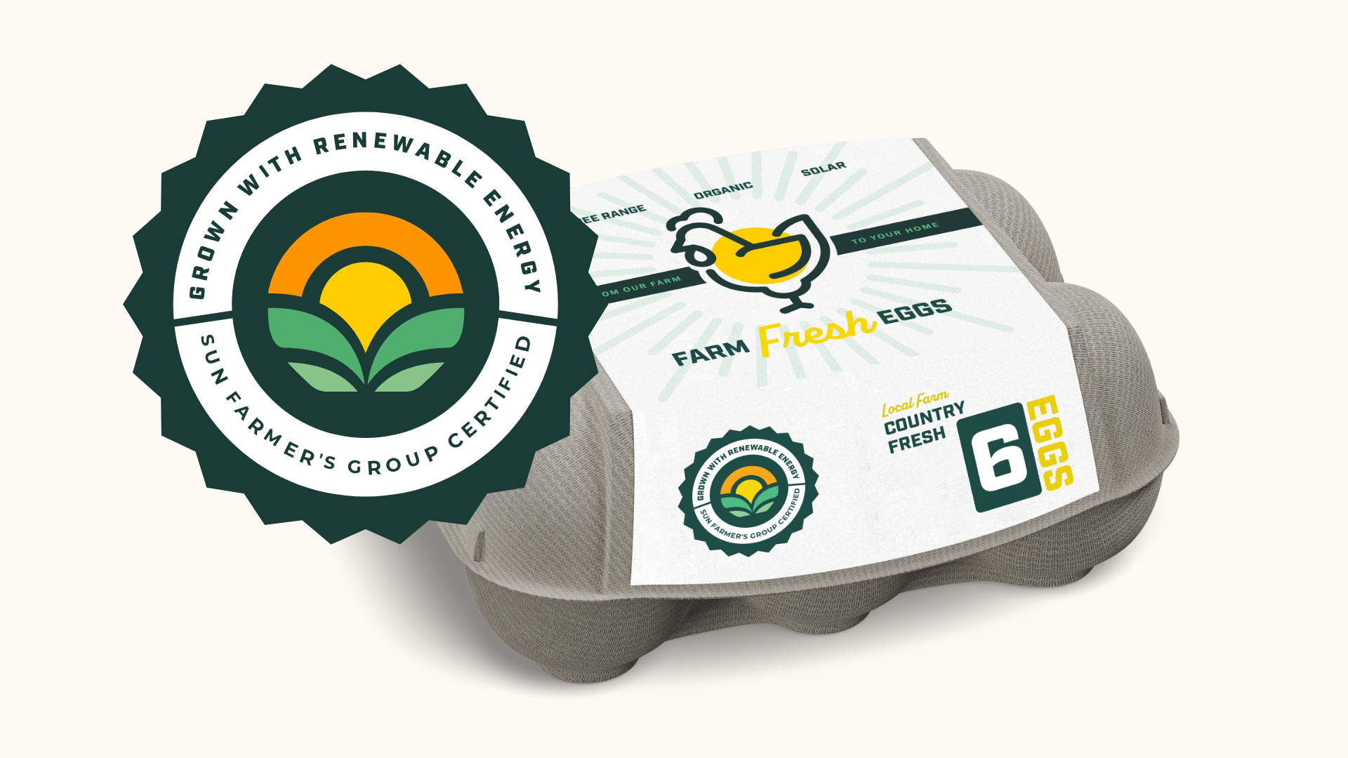 Sun Farmer's Group Branding americana branding energy farm industrial leaf sun logo solar solar energy sun farm