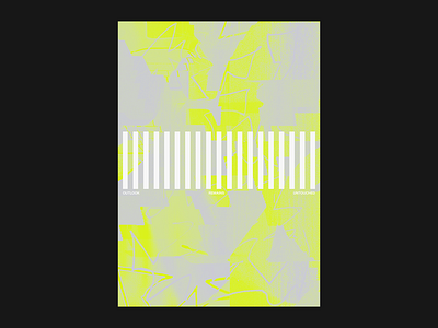 Visual Diary @ Barcode artwork experimental graphic design music poster poster design