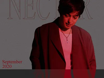 JOJI NECTAR POSTER graphic design