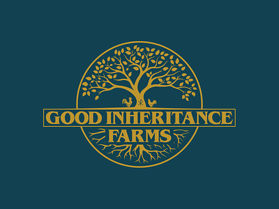 Good Inheritance Farms branding business design family farm logo