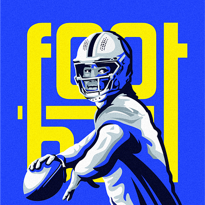Football Design design football graphic design identity illustration logo sport vector