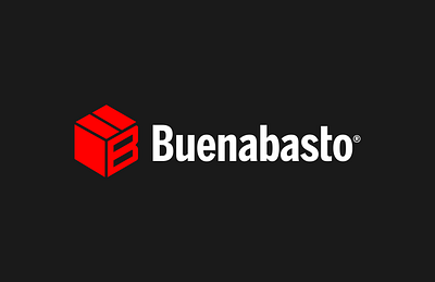 Buenabasto | Logo box brand branding design graphic design logo logotype typography vector