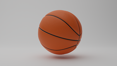 Ballon de Basket | Basketball | Blender 3d asset ballon basket basketball blender cycles eevee free render rendu texture tuto video youtube