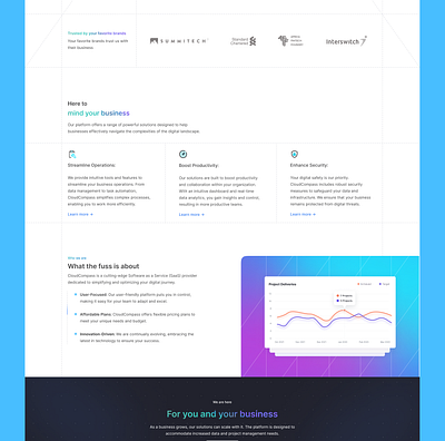 Landing Page Design landing page design saas saas design ui uiux uiux design