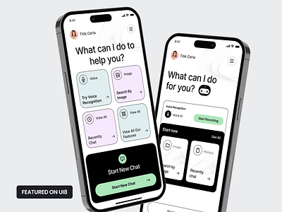 Cogotix - AI Chatbot UI Kit ai app assistant chat chatbot gpt kit message messaging mobile note platform robot ui voice