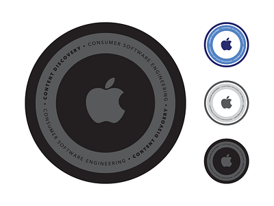 Sticker Design apple badge branding stickers