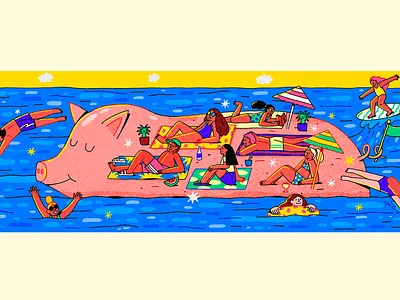 PICTOLINE SUMMER beach mexico mexico city pictoline playa summer verano