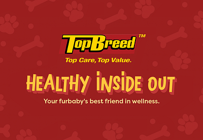 TopBreed Healthy Inside Out - Social Media Campaign advertising campaign digital marketing graphic design influencer marketing social media social media campaign social media post