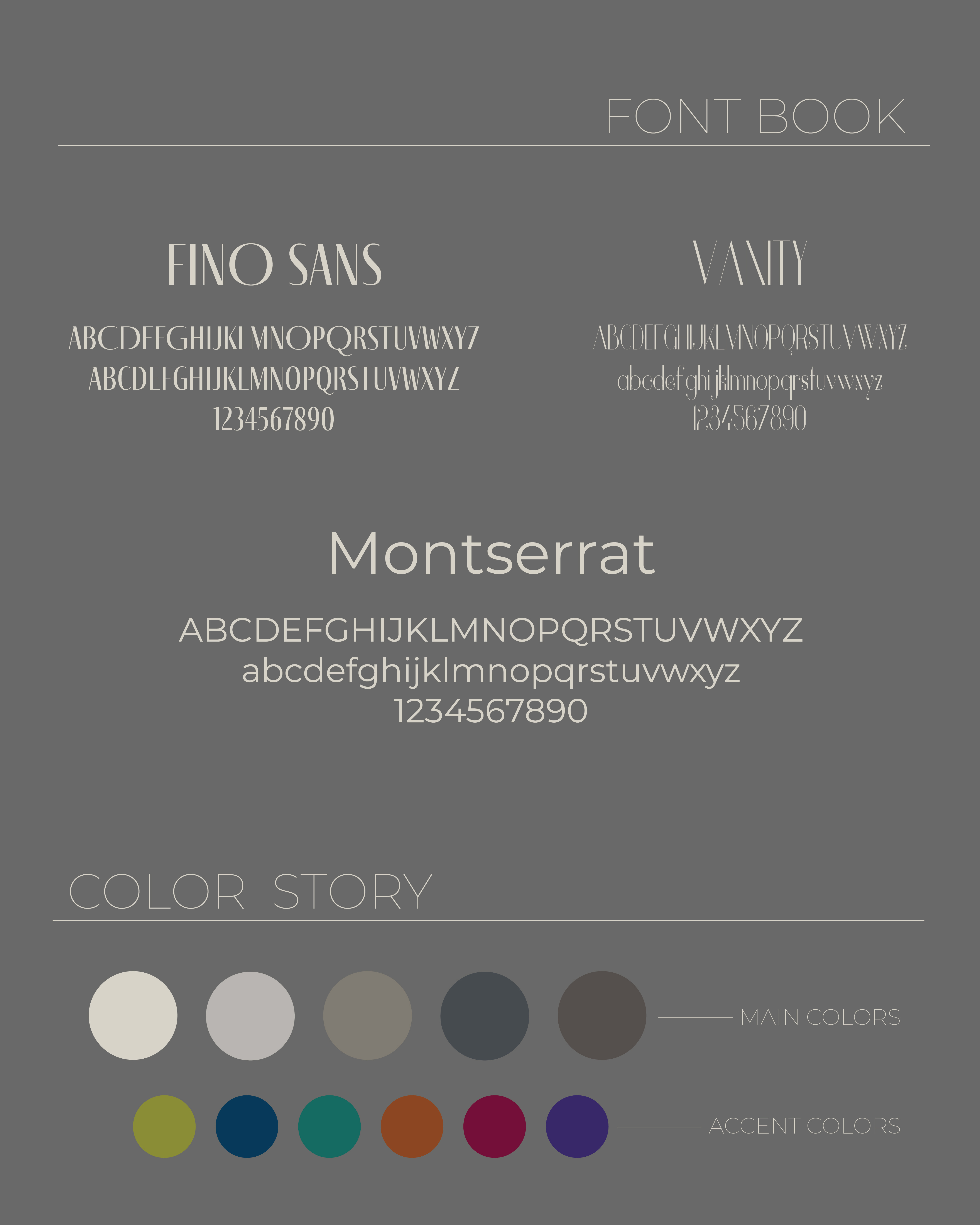 SupperClub SouthEnd Font Book + Brand Colors brand inspiration branding design graphic design illustration logo typography