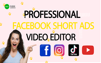 Professional Facebook short ads video editor