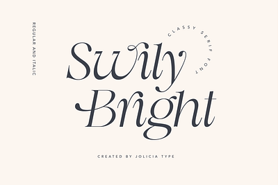 Swily Bright | Classy Font | Free To Try Font aesthetic font branding classic font classy font elegant font font free font heading invitation modern font modern serif opentype poster typeface wedding woman women