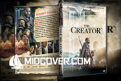 The Creator (2023) DVD Cover design dvd dvdcover dvdcustomcover photoshop