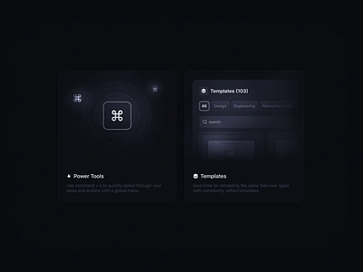 Feature Cards concepts callout cards clean design details feature illustration interface landing page linear minimal modern settings ui ui design ux ux design web webdesign website