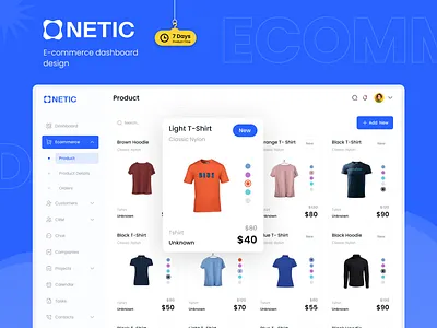 Ecommerce Dashboard For Product Page admin dashboard dashboard ecommerce ecommerce dashboard product page saas uiux design user interface