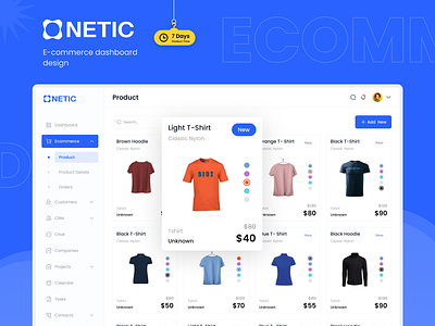 Ecommerce Dashboard For Product Page admin dashboard dashboard ecommerce ecommerce dashboard product page saas uiux design user interface