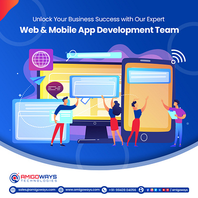 Looking to elevate your digital presence and conquer the market? amigoways amigowaysappdevelopers amigowaysteam branding digitalmarketing