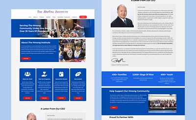 Website Redesign - Non-Profit Organization non profit non profit organization nonprofit web design webdesign