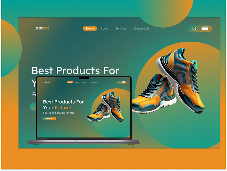 Cool Web Design Web Page for Ecommerce by Muhammad Islam on Dribbble