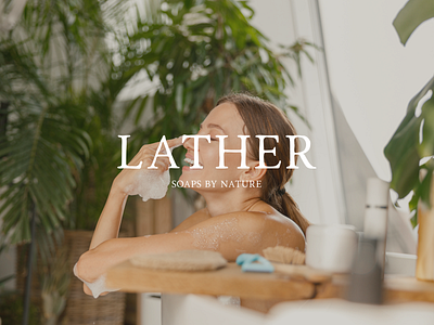 Lather brand strategy branding design graphic design logo mockup packaging design