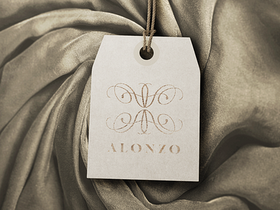 Alonzo Atelier brand strategy branding design graphic design logo mockup packaging design