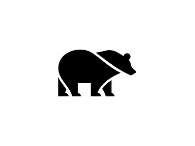 Bear Logo animal bear bear logo bear silhouette bear vector logo logos modern logo ursa ursa logo wildlife