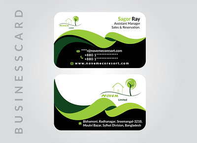Envelope Debit Note & Business Card branding business card color debit note design envelope graphic design resorte
