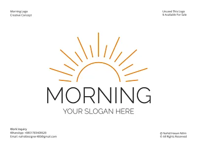 Morning Logo | Sun Logo | Summer Logo | Logo Design | Branding beach logo brand design brand identity design branding business logo company logo designer graphic design logo logo branding logo designer logo template logos minimal logo minimalist logo morning logo natural logo summer logo sun logo sunset logo