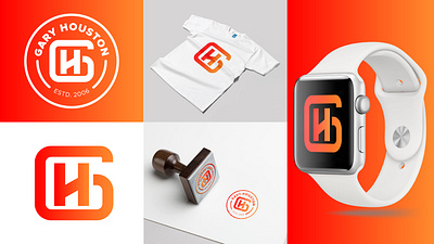GH Monogram branding graphic design logo
