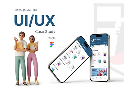 Redesign MyITHB campus design education figma learning mobile app ui ux