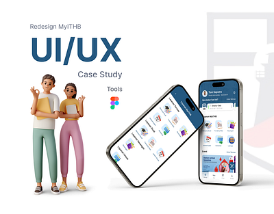 Redesign MyITHB campus design education figma learning mobile app ui ux