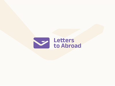 Letters to Abroad Logo Design branding geen geo greengeo kerala letterstoabroad logo pala