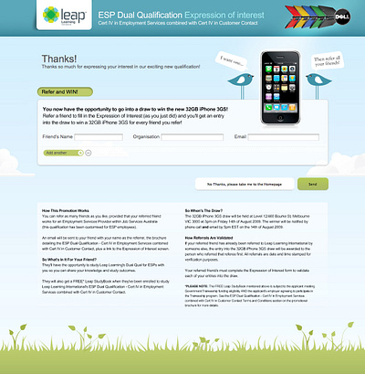 Leap Learning Promotions design elearning graphic design illustration ui ux