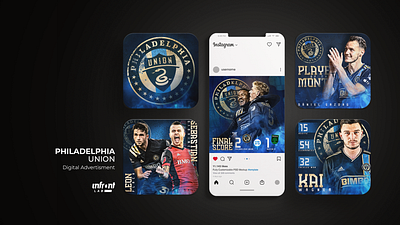 Philadelphia Union Digital Adds digital adds graphic design social media