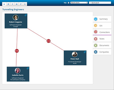 PageUp - Dossier concept australia recruitment talent pooling ui ux