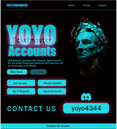 Yoyo Tiketmaster thread Design