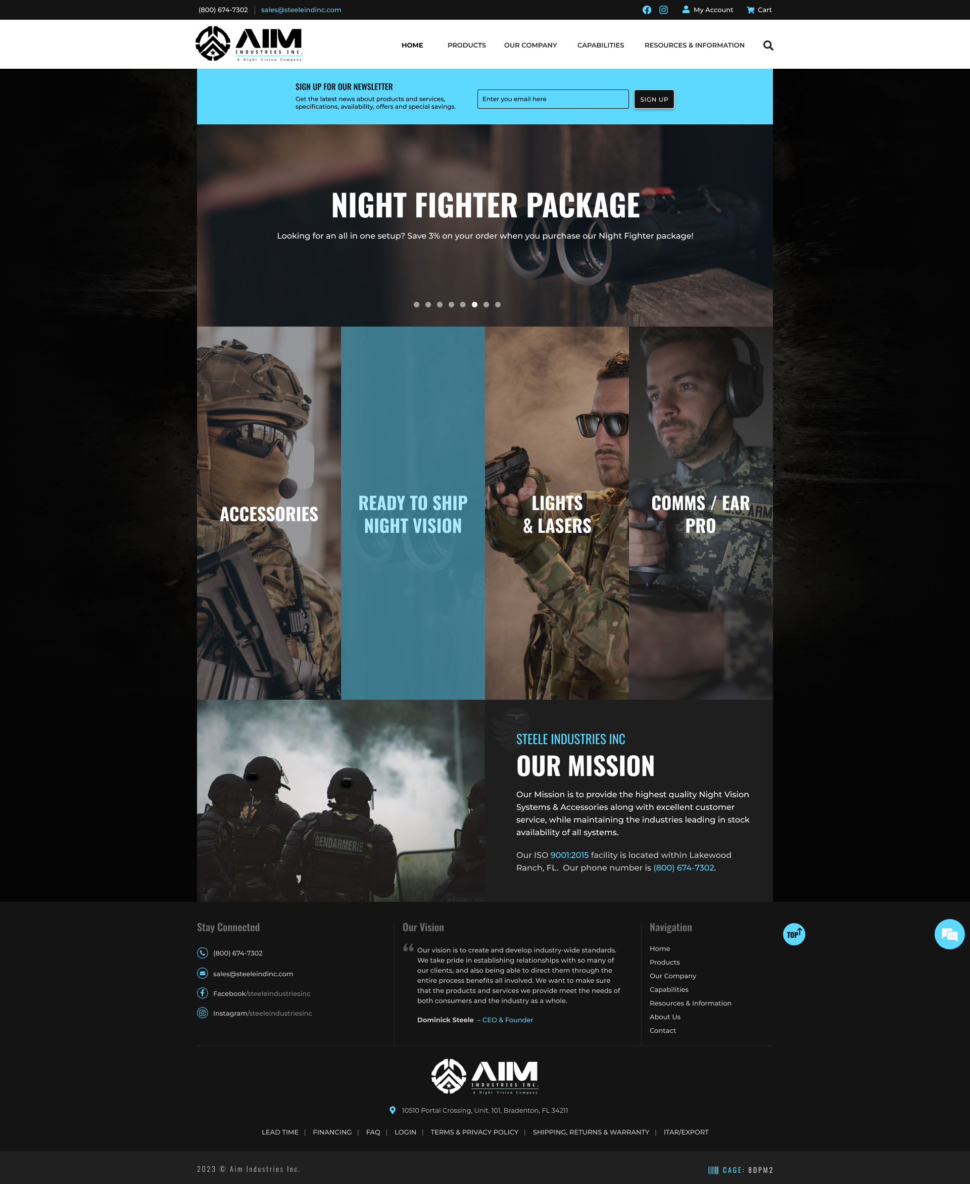 Aim Industries INC. app branding design graphic design illustration logo typography ui ux vector website