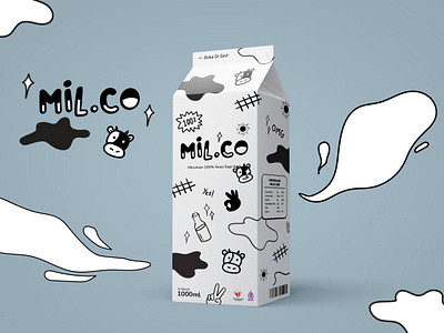 MIL.CO Packaging graphicdesign milkpackaging packaging