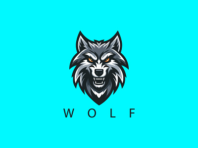 Wolf logo angry wolf logo wolf wolf logo wolfs wolves wolves logo